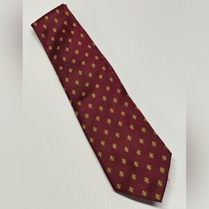 Red and Yellow Patterned Tie
